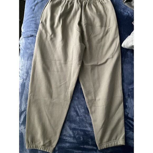 Nike NikeLab Heavyweight Fleece Pants Mens Sz Large Light Army White CW5460-320 - Picture 7 of 10